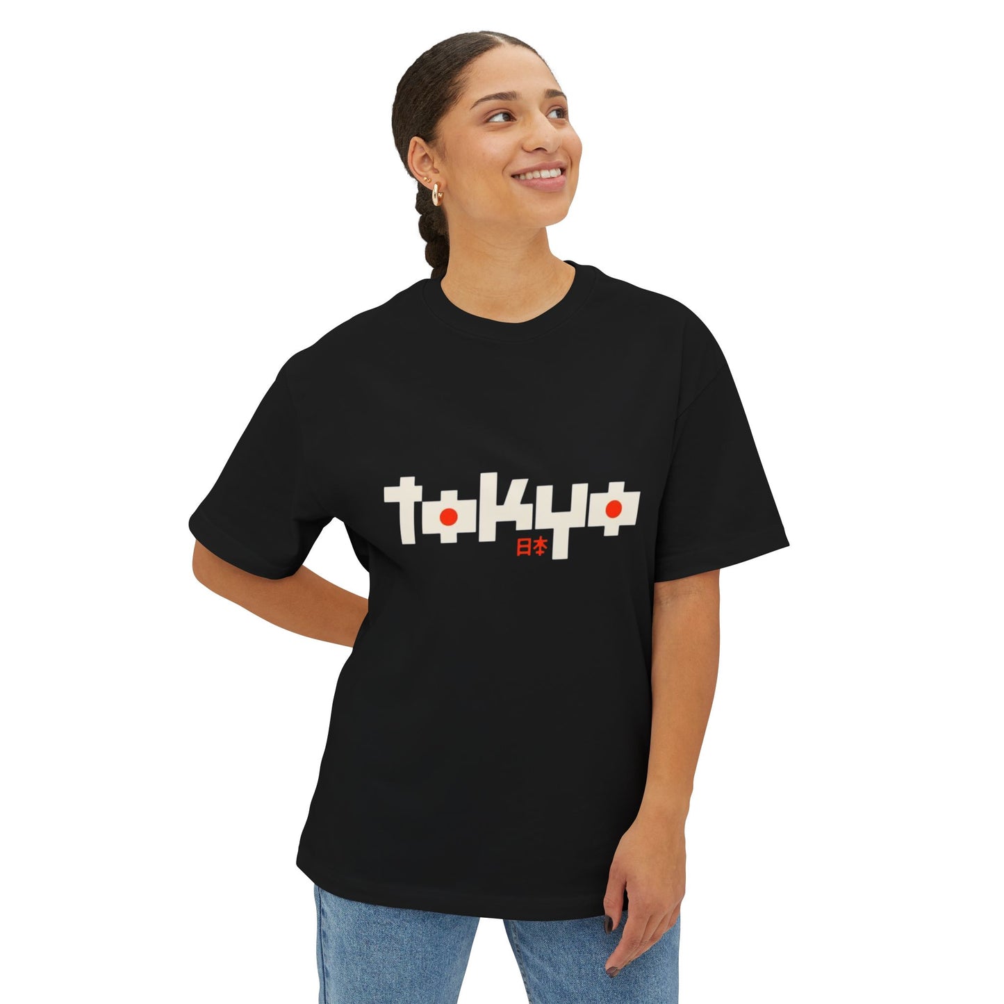 Tokyo-Inspired Unisex Oversized Tee