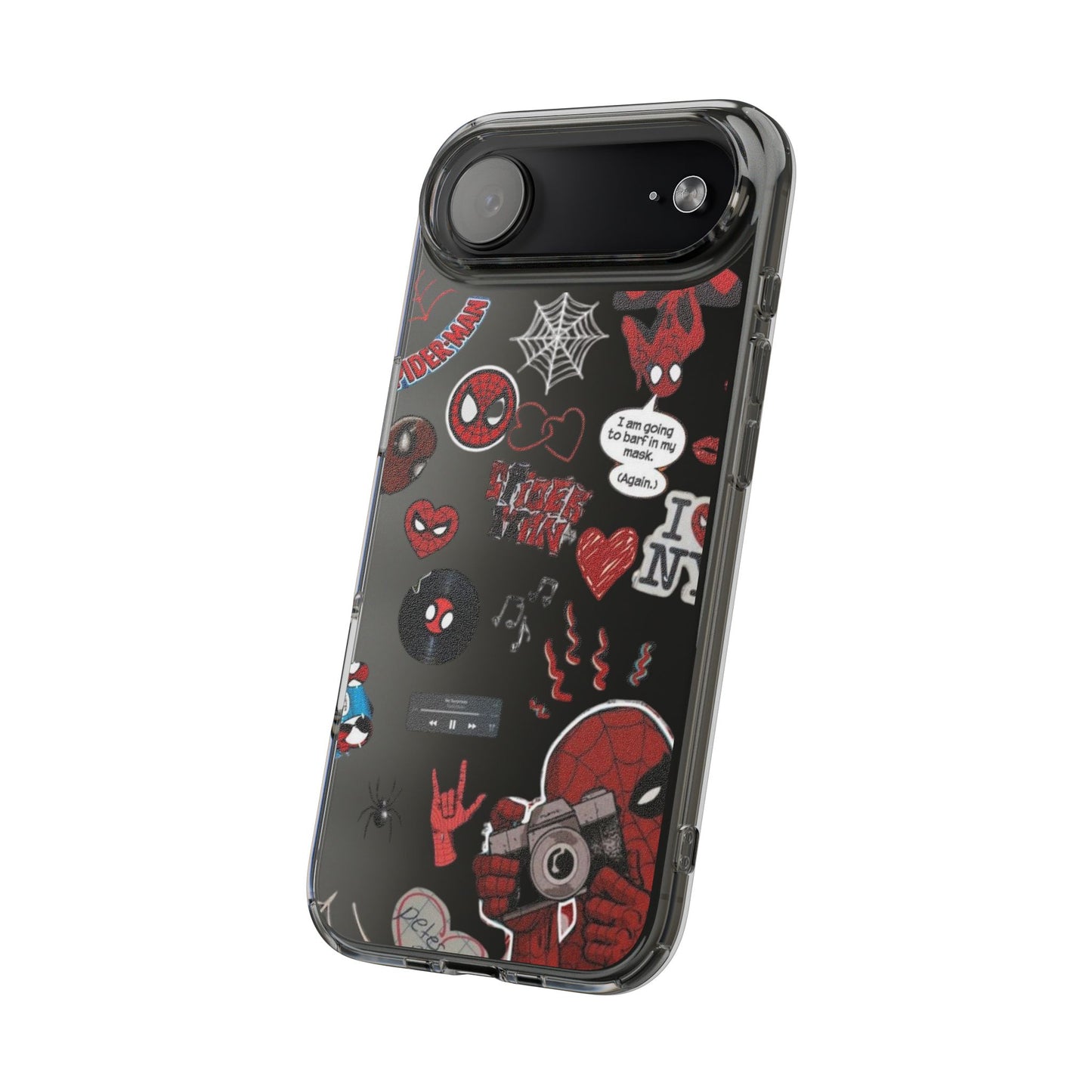 Spiderman Clear Impact-Resistant Phone Case